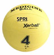 SPRI XERBALL&reg;  4 lbs.MEDICINE BALLS