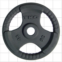 TKO Tri-Grip Cast Plates-2.5LB