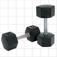 TKO SDS Hex Dumbbells-3LB