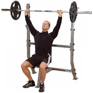 Body-Solid Pro Clubline Shoulder Press Olympic Bench