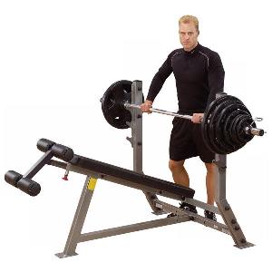 Body-Solid Pro Clubline Decline Olympic Bench