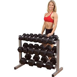 Body Solid 3-Tier Dumbbell Rack