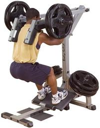 Body Solid Leverage Squat Calf Machine