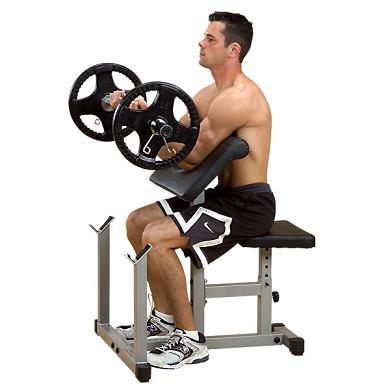 PowerLine Preacher Curl Bench