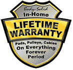 Lifetime Warranty: