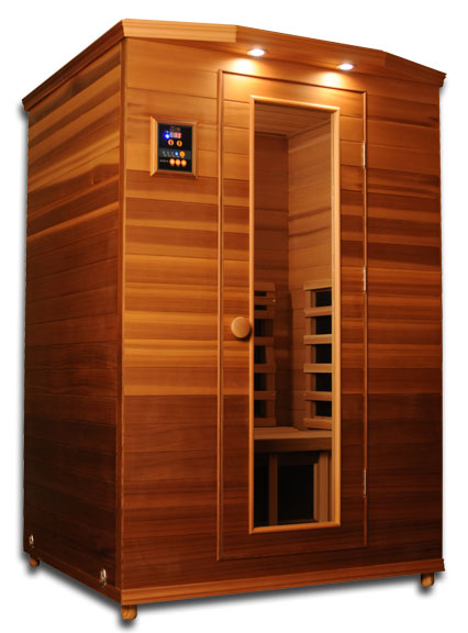 Clearlight 2 Person Infrared Premier Cedar Saunas
