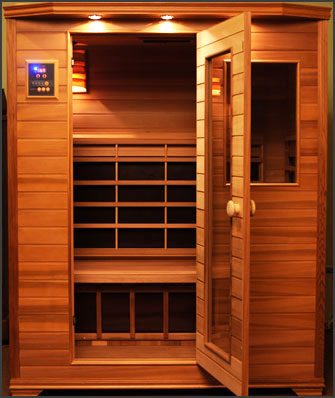 Clearlight 3 Person Infrared Premier Cedar Saunas