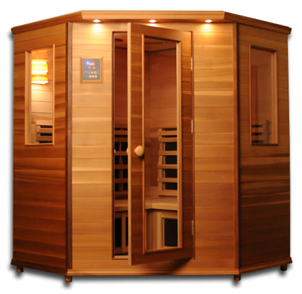Clearlight 4 Person Infrared Premier Cedar Saunas