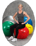 Thera Band Yellow 45cm Ball
