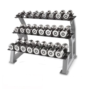 Hampton 3 Tier Chrome DB Saddle Rack (12 pr)