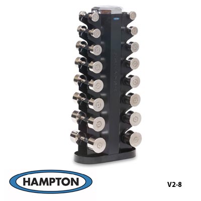 Hampton V2-8 Vertical Dumbbell Rack