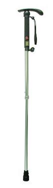 Health Mark Alumilite Exercise Cane Silver