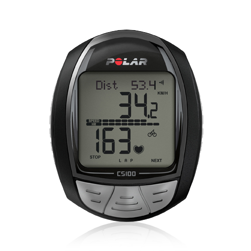 Polar CS100 Black Monitor Watch