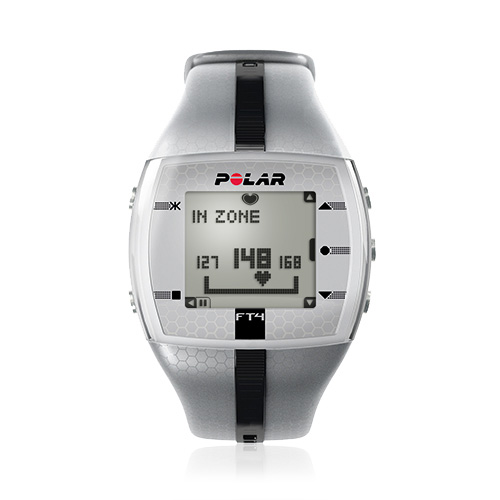 Polar FT4M Heart Rate Monitor (Silver/Black)