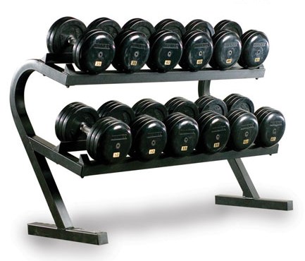 Powertec Two-Tier Dumbbell Rack WB-DR10