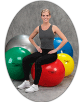 Thera Band Yellow 45cm Ball