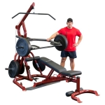 Body Solid Corner Leverage Gym Package GLGS100P4