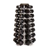 TKO 8 Pr. Vertical Dumbbell Rack, Silver Metallic