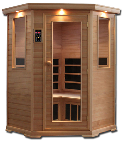 Clearlight 2-3 Person Infrared Essential Aspen Wood Saunas