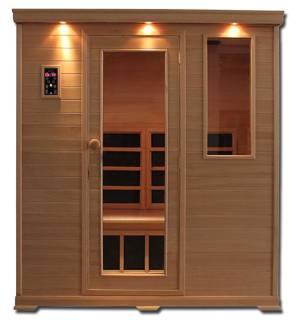 Clearlight 3-4 Person Infrared Essential Aspen Wood Saunas