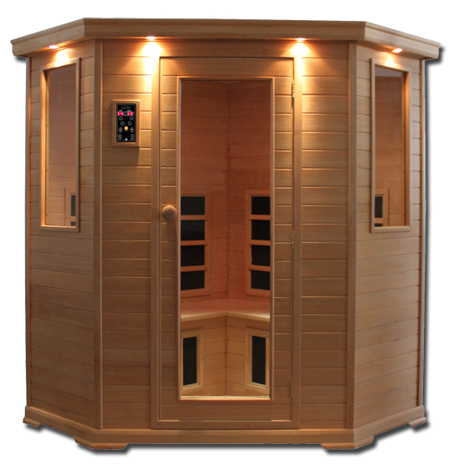 Clearlight 3-4 Person Infrared Essential Aspen Wood Saunas