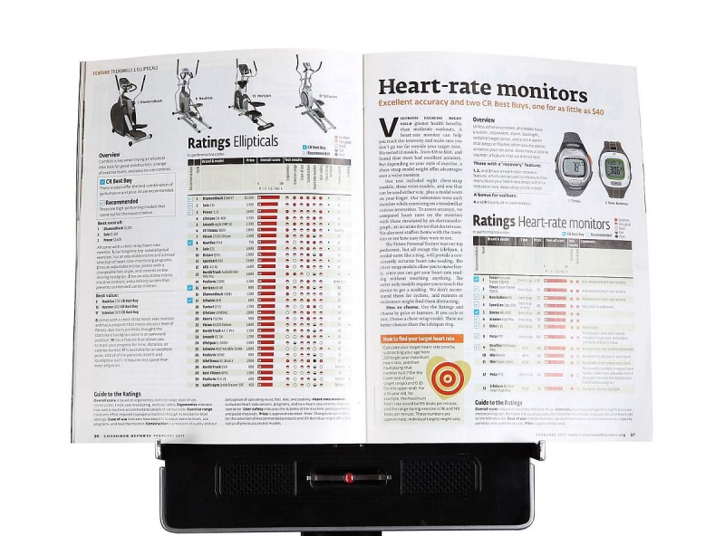 Diamondback 510Ub Upright Bike Fold-Out Magazine Rack