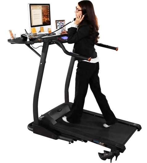 Exerpeutic 1030 Workfit Desk Station Treadmill