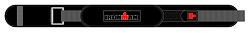 Ironman Nylon Weight Lifting Belt-4"