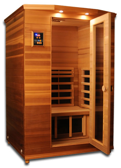Clearlight 2 Person Infrared Premier Cedar Saunas