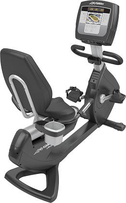 Life Fitness Platinum Recumbent Bike w/7
