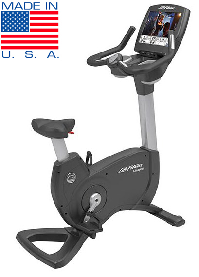 Life Fitness Platinum Upright Bike with 15