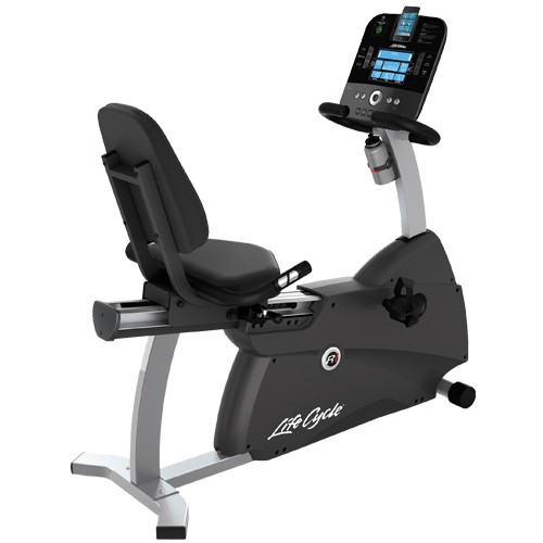Life Fitness R1 Recumbent Lifecycle Bike w/Track Console
