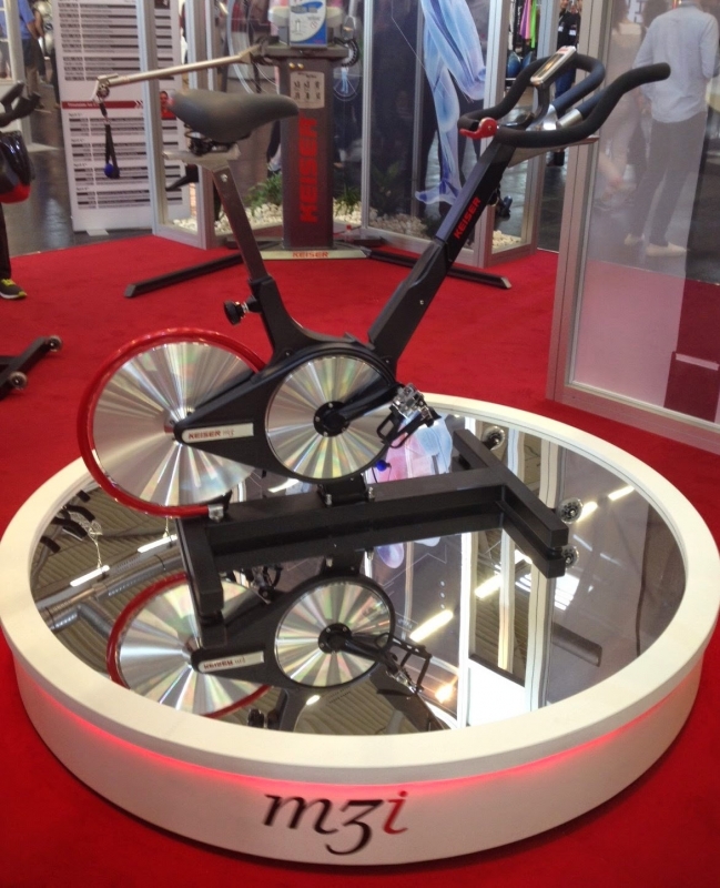 Keiser M3i Indoor Cycle with Bluetooth Wireless Computer FitnessZone