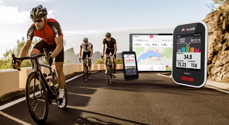 Get the Competitive Edge with Polar V650 Cycling Computer