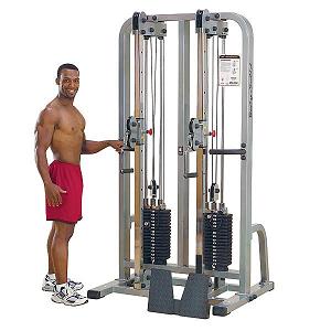 Body Solid Pro ClubLine Dual Cable Column