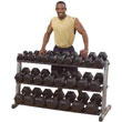 5 ft. Olympic Bar- Black (Model OB60B)
