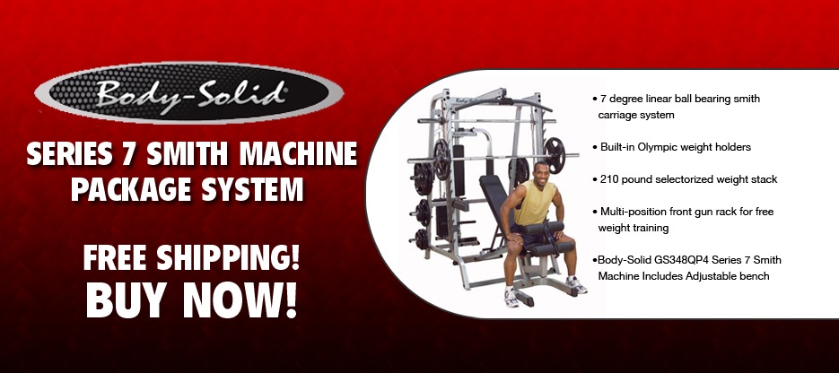 Body-Solid Series 7 Smith Machine Package System On Sale