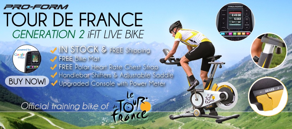 Tour de France iFit Live Bike Sale