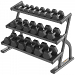 CYBEX ION SERIES 3-TIER HEX DUMBBELL RACK