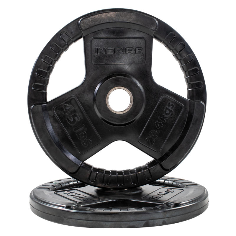 345 lbs. Rubber Grip Olympic Weight SetIn Stock