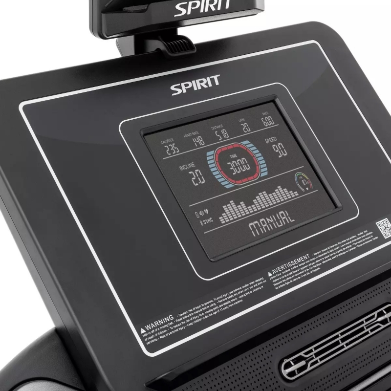 Spirit XT 685 Treadmill Display
