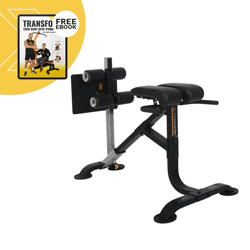 FitnessZone: Powertec Dual Hyperextension/Crunch P-HC20