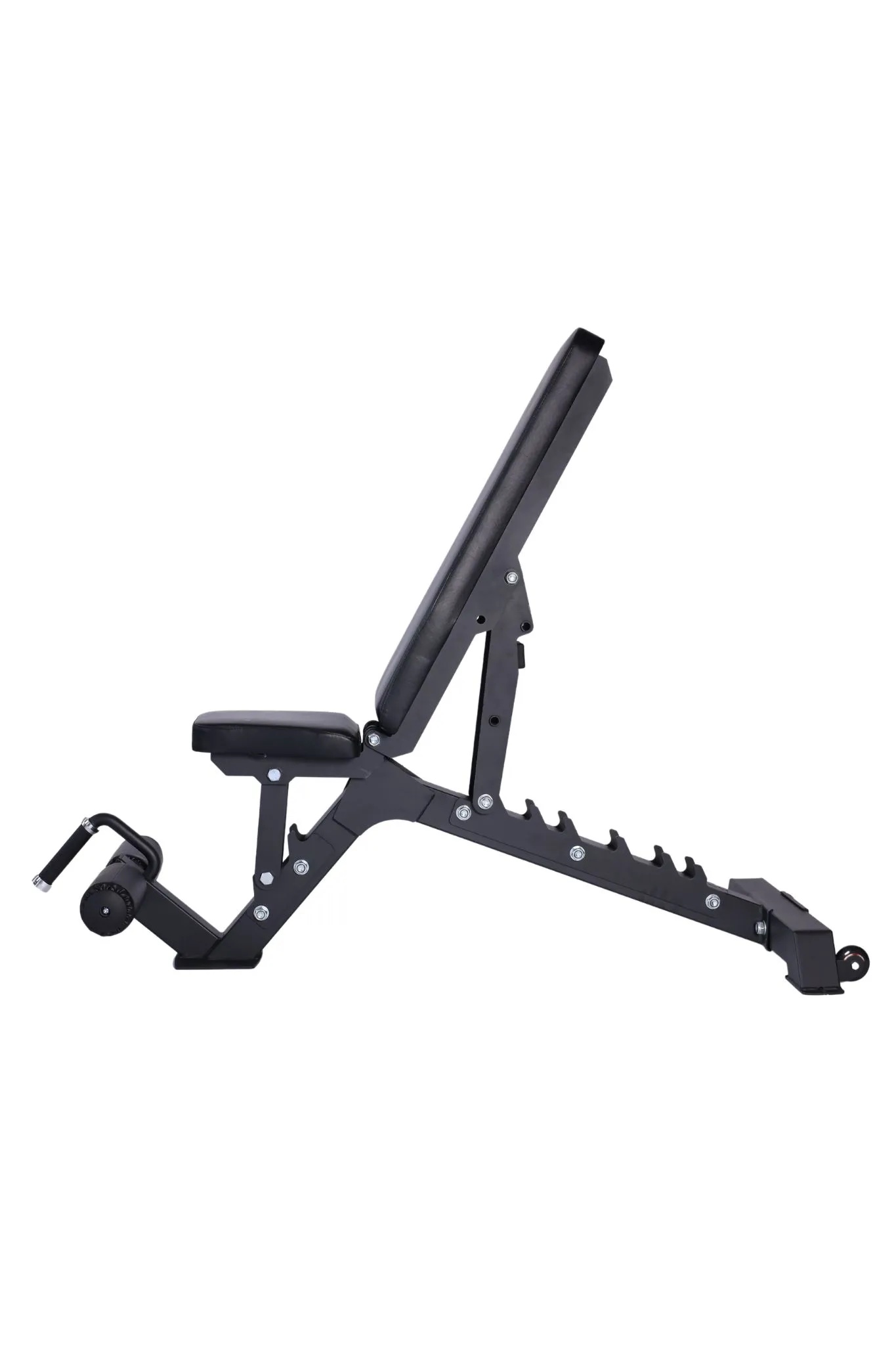 Vortex VXFIDL250 Commercial Flat/Incline/Decline Bench with Leg Holders ...