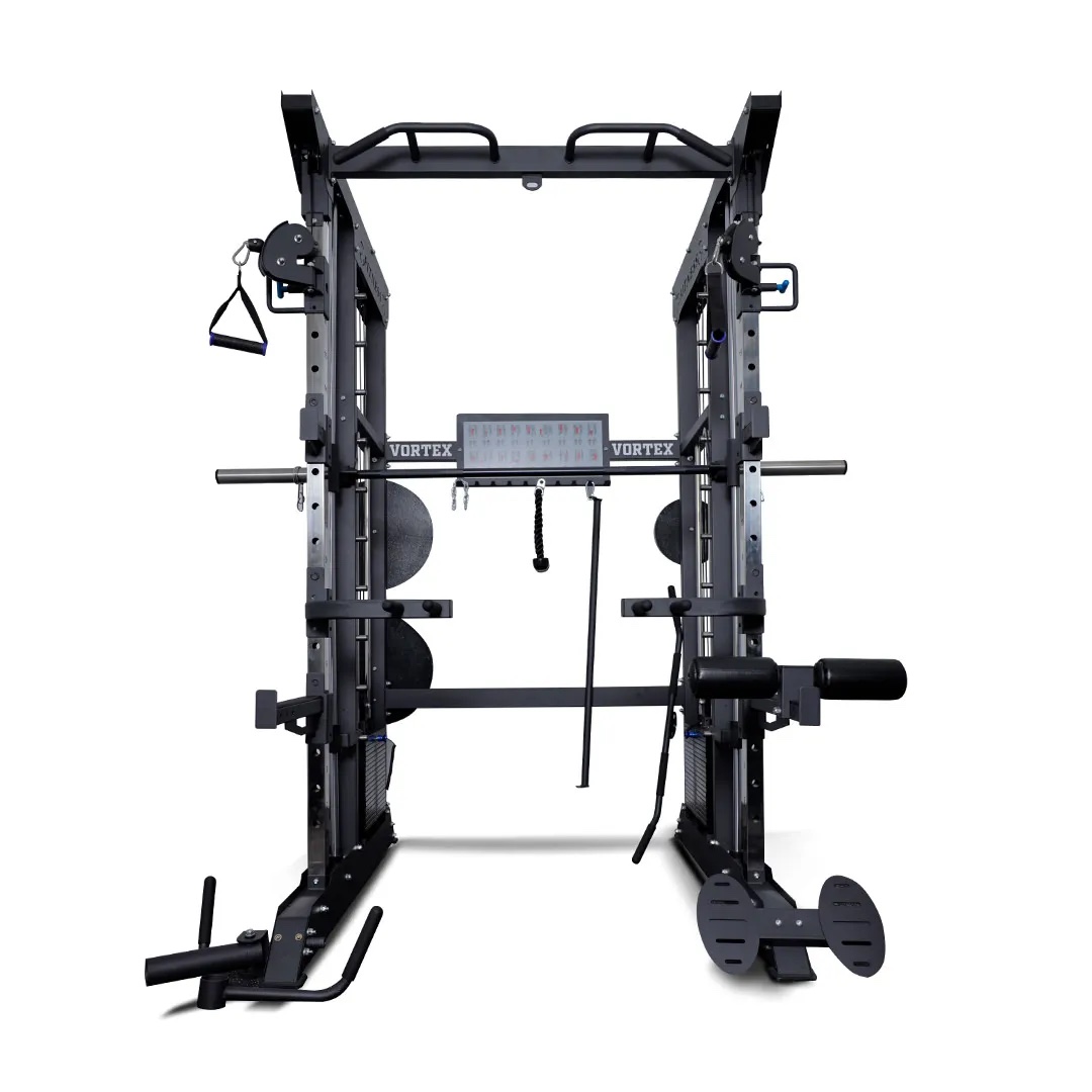 Vortex Rucking Machine Vortex VX1000 Smith Machine Multi Function Cage - Free Shipping!