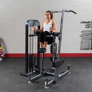 Body Solid FCD-STK Pro Select Weight Assisted VKR, Dip & Chin Station