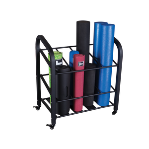 Body Solid GYR500 Foam Roller Yoga Mat Rack