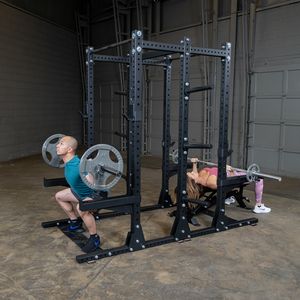 Body Solid SPR500DBL Pro Clubline Double Half Rack