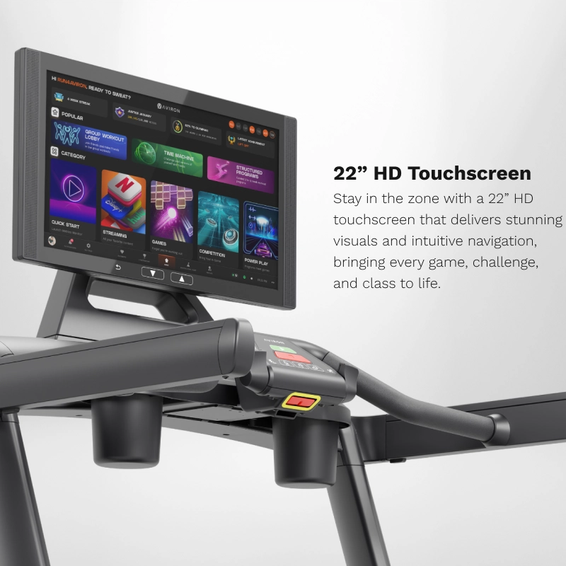 Aviron Victory Treadmill Console