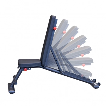 Body Solid GFID225B Folding Flat/Incline/Decline Bench