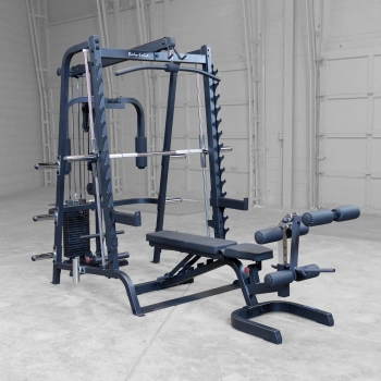 Body Solid GS348BP4 Series 7 Smith Machine Gym Package